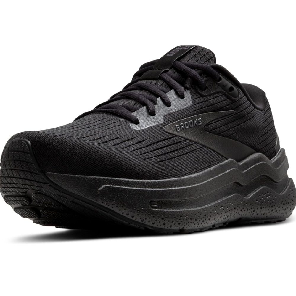 Brooks Jet Black Ghost Max 2 Sneakers
